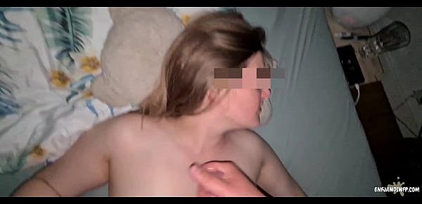  Facial on a very sweet teen...she tried to swallow it again...but it was too hard  - ENFJandINFP
